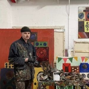 Danny Romeril Portrait - Janet Rady Fine Art