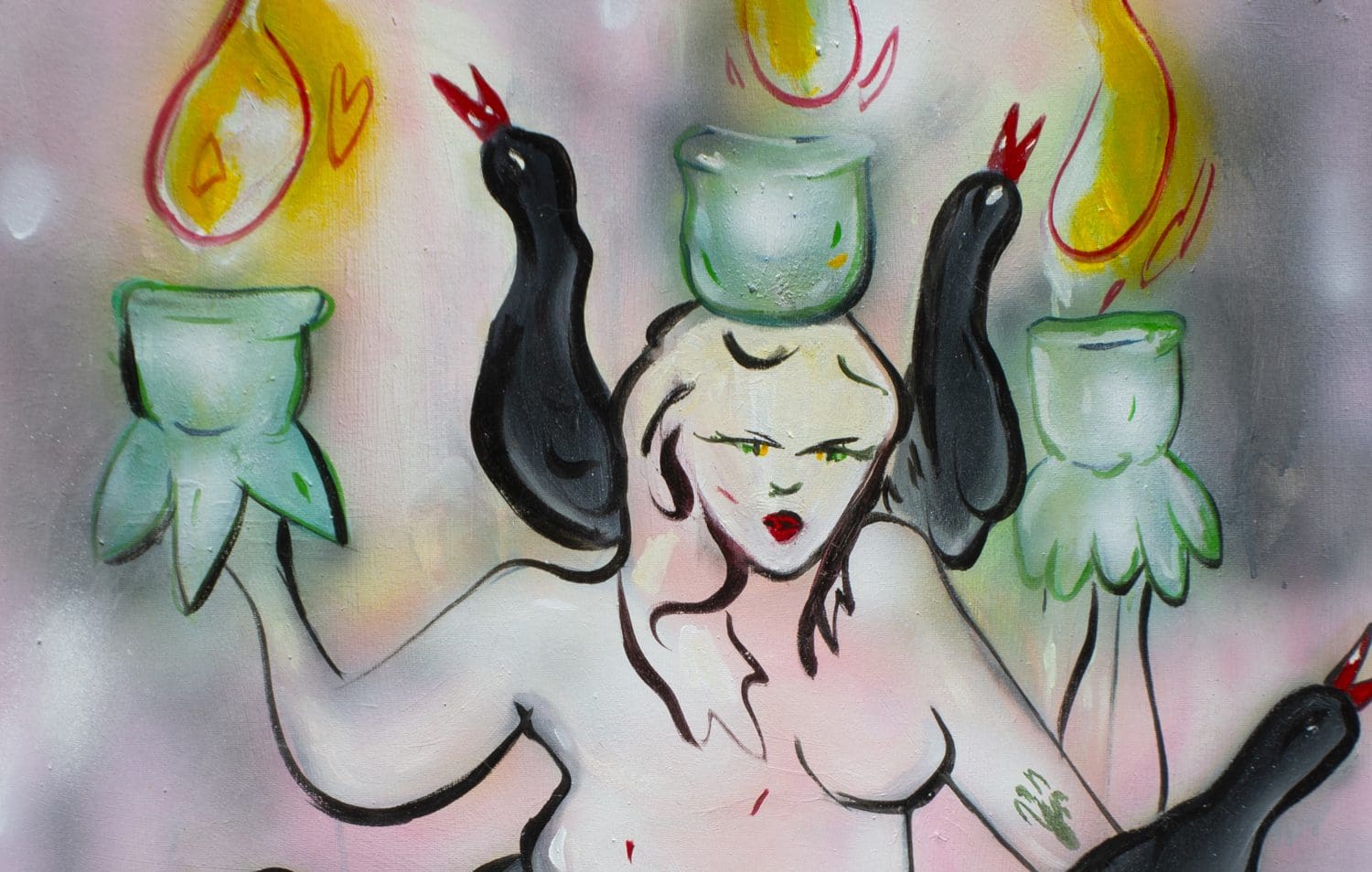 Shaqayeq Ahmadian, Like Water I Always Find My Way - Banner