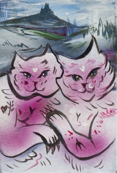 Shaqayeq Ahmadian, Kind Souls Suffer The Most, 2022, 30x20cm Janet Rady Fine Art